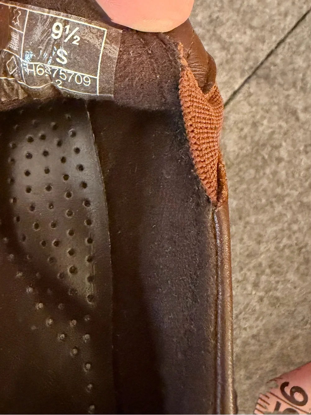 SAS  Brown Leather Slip-On Loafers